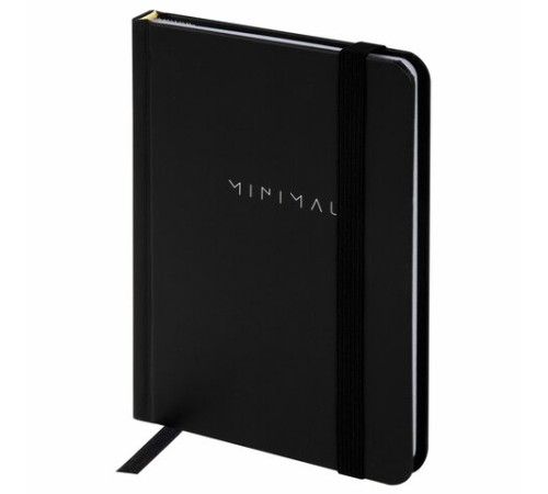 Блокнот с резинкой в клетку 96 л., МАЛЫЙ ФОРМАТ А6, 109х148 мм, твердая обложка, BRAUBERG, 