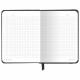 Блокнот с резинкой в клетку 96 л., МАЛЫЙ ФОРМАТ А6, 109х148 мм, твердая обложка, BRAUBERG, 