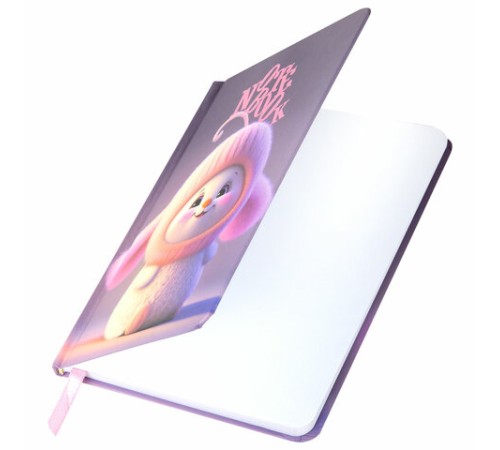 Блокнот с резинкой в клетку 96 л., МАЛЫЙ ФОРМАТ А6, 109х148 мм, твердая обложка, ЮНЛАНДИЯ, 