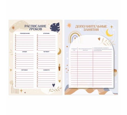 Листы-вкладыши для портфолио ШКОЛЬНИКА, 30 разделов, 32 листа, ШКОЛЬНОЕ ПОРТФОЛИО, BRAUBERG, 116369