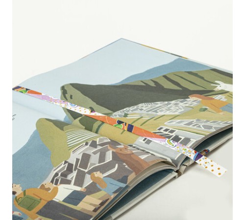 Закладки для книг с принтом САМОКЛЕЯЩИЕСЯ, КОМПЛЕКТ 6 шт., Скейт, ДПС, 2921.Р1/6