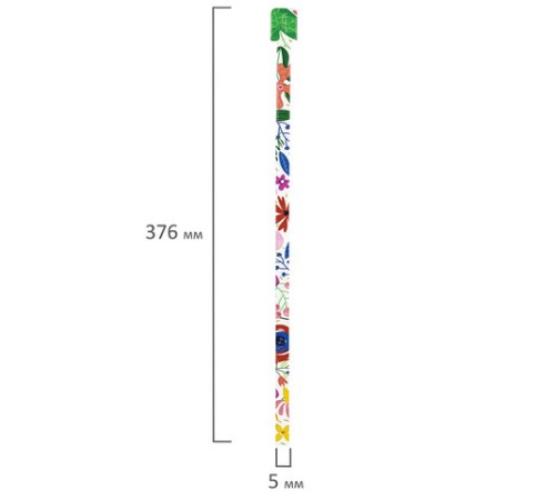 Закладки для книг с принтом САМОКЛЕЯЩИЕСЯ, КОМПЛЕКТ 6 шт., Цветы, ДПС, 2921.Р2/6