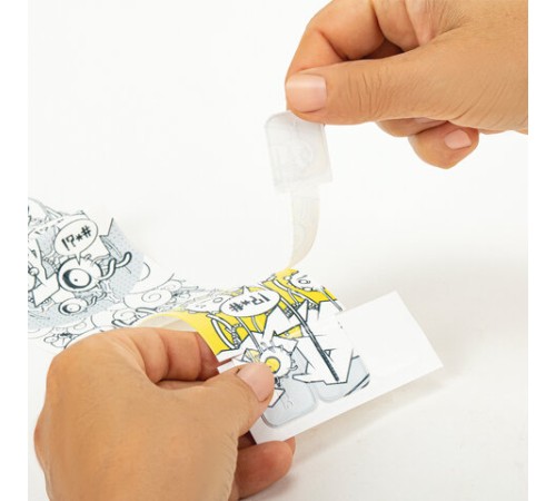 Закладки для книг с принтом САМОКЛЕЯЩИЕСЯ, КОМПЛЕКТ 6 шт., Монстры, ДПС, 2921.Р3/6