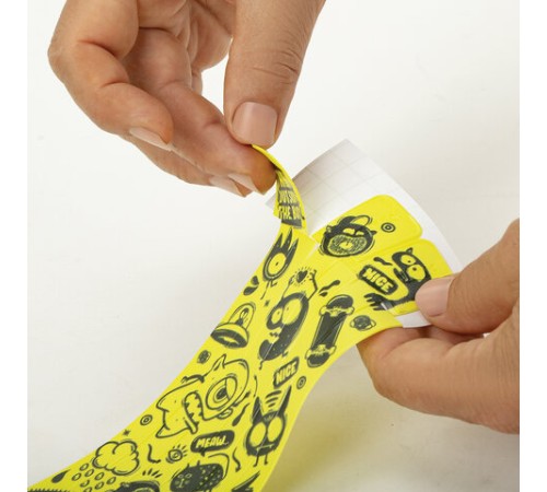 Закладки для книг с принтом САМОКЛЕЯЩИЕСЯ, КОМПЛЕКТ 6 шт., Чудики/лайм, ДПС, 2921-123.Р4/6