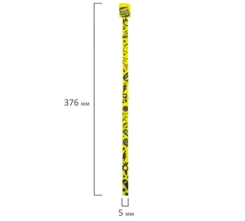 Закладки для книг с принтом САМОКЛЕЯЩИЕСЯ, КОМПЛЕКТ 6 шт., Чудики/лайм, ДПС, 2921-123.Р4/6