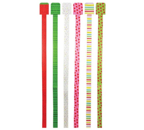 Закладки для книг с принтами САМОКЛЕЯЩИЕСЯ, КОМПЛЕКТ 6 шт., рисунки ассорти, 2921.АС/6