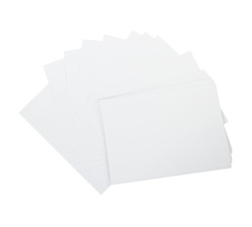 Картон белый А4 МЕЛОВАННЫЙ (белый оборот) 100 листов, в коробке, BRAUBERG, 210х297 мм, 116415