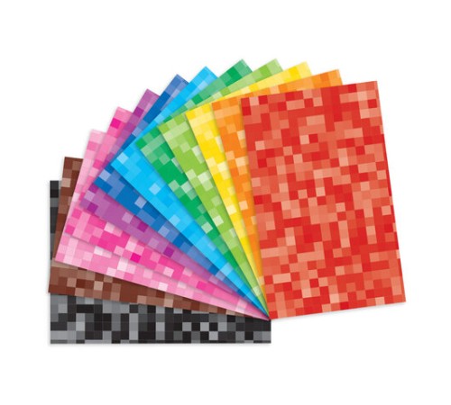 Картон цветной А4 МЕЛОВАННЫЙ, 24 листа, 12 цветов, в папке, BRAUBERG KIDS, M.Craft, 200х290 мм, 116417