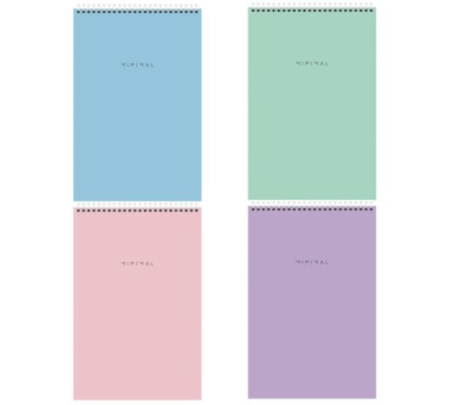 Блокнот БОЛЬШОЙ ФОРМАТ А4 198х297 мм, 80 л., гребень, подложка, клетка, BRAUBERG 