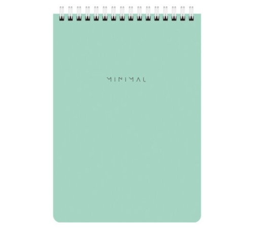 Блокнот А5 146х206 мм, 60 л., гребень, картон, жесткая подложка, клетка, BRAUBERG 