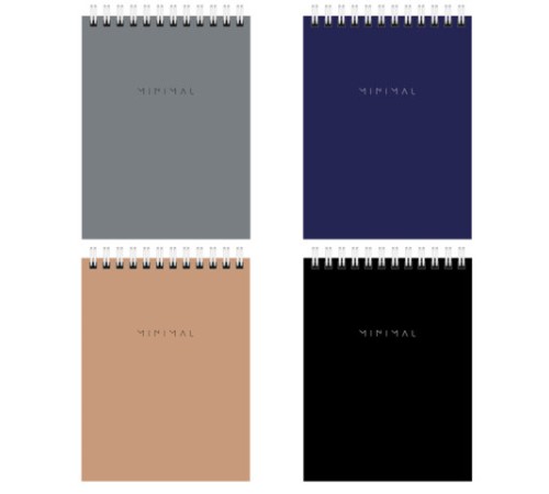 Блокнот МАЛЫЙ ФОРМАТ А6 108х145 мм, 40 л., гребень, картон, клетка, BRAUBERG 