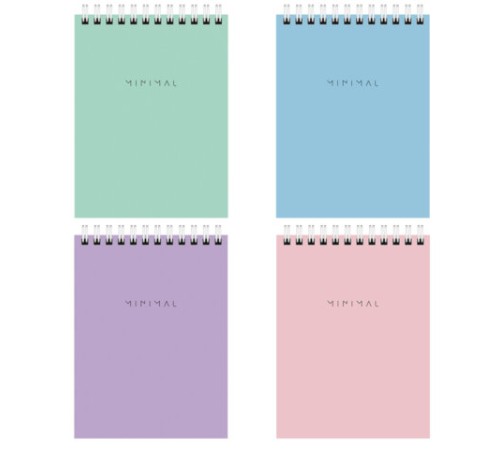 Блокнот МАЛЫЙ ФОРМАТ А6 108х145 мм, 40 л., гребень, картон, клетка, BRAUBERG 