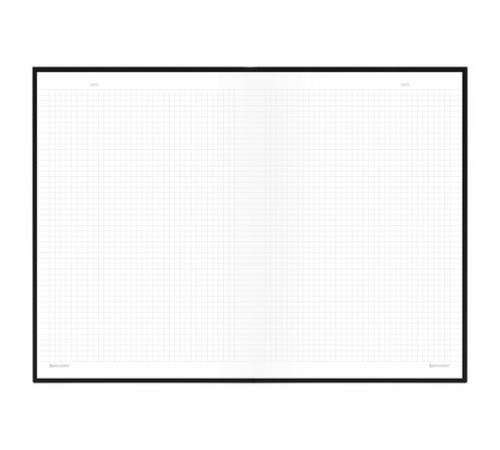 Блокнот БОЛЬШОЙ ФОРМАТ 200х290 мм, А4, 80 л., твердый, клетка, BRAUBERG 