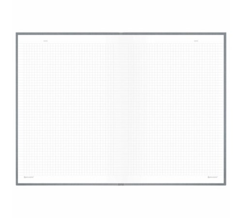 Блокнот БОЛЬШОЙ ФОРМАТ 200х290 мм, А4, 80 л., твердый, клетка, BRAUBERG 