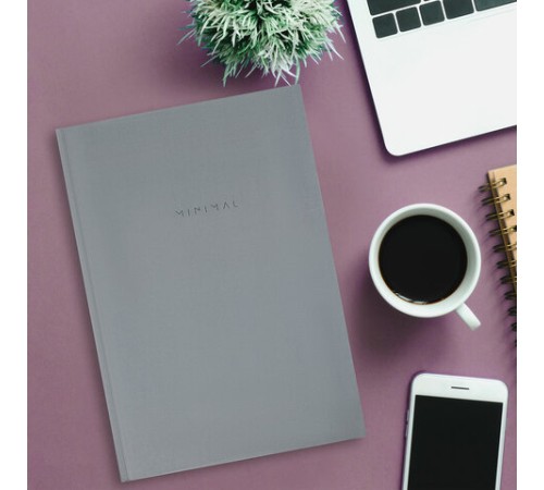 Блокнот БОЛЬШОЙ ФОРМАТ 200х290 мм, А4, 80 л., твердый, клетка, BRAUBERG 