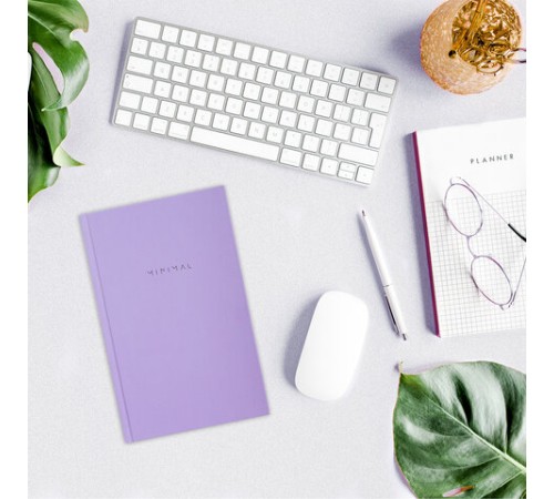 Блокнот А5 134х206 мм, 80 л., твёрдый, клетка, BRAUBERG 