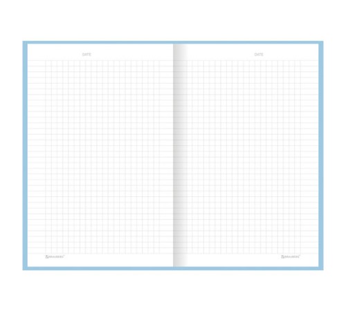 Блокнот А5 134х206 мм, 80 л., твёрдый, клетка, BRAUBERG 