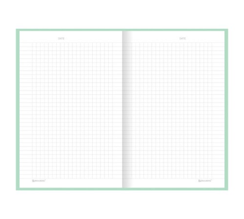 Блокнот А5 134х206 мм, 80 л., твёрдый, клетка, BRAUBERG 