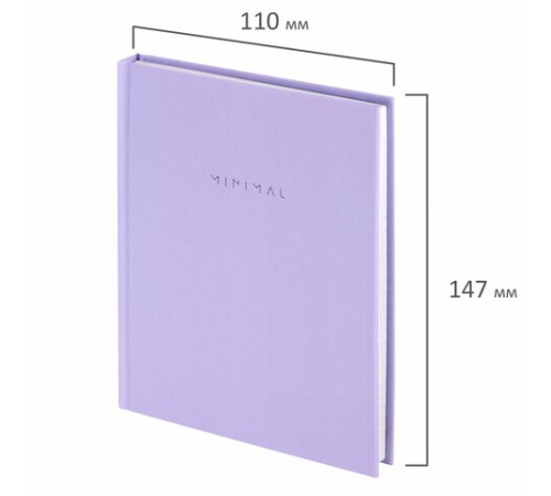 Блокнот МАЛЫЙ ФОРМАТ 110х147 мм, А6, 80 л., твердый, клетка, BRAUBERG 