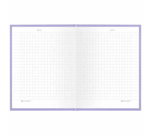 Блокнот МАЛЫЙ ФОРМАТ 110х147 мм, А6, 80 л., твердый, клетка, BRAUBERG 