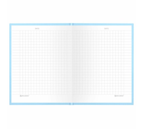 Блокнот МАЛЫЙ ФОРМАТ 110х147 мм, А6, 80 л., твердый, клетка, BRAUBERG 