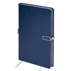 Скетчбук, слоновая кость 140 г/м2 130х210 мм, 80 л., КОЖЗАМ, застежка металл, BRAUBERG ART CLASSIC, 