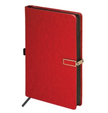 Скетчбук, слоновая кость 140 г/м2 130х210 мм, 80 л., КОЖЗАМ, застежка металл, BRAUBERG ART CLASSIC, 