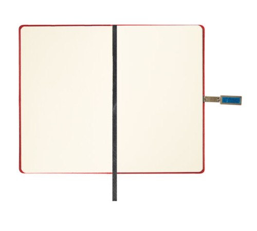 Скетчбук, слоновая кость 140 г/м2 130х210 мм, 80 л., КОЖЗАМ, застежка металл, BRAUBERG ART CLASSIC, 