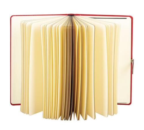 Скетчбук, слоновая кость 140 г/м2 130х210 мм, 80 л., КОЖЗАМ, застежка металл, BRAUBERG ART CLASSIC, 