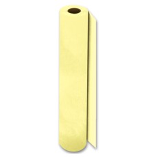 Цветная бумага ТИШЬЮ 17 г/м2, 50 см х 60 м, в рулоне со втулкой, лимонная, ЗОЛОТАЯ СКАЗКА, 116504