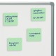 Блок самоклеящийся (стикеры) STAFF STANDARD, ПАСТЕЛЬНЫЙ 51х51 мм, зеленый, 100 листов, 116579