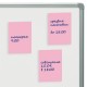 Блок самоклеящийся (стикеры) STAFF STANDARD, ПАСТЕЛЬНЫЙ 76х51 мм, розовый, 100 листов, 116584