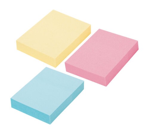 Блоки самоклеящиеся (стикеры) STAFF STANDARD, 38х51 мм, 3 цвета, 100 листов, НАБОР 12 штук, 116587