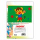 Цветная бумага А4 2-сторонняя газетная, 8 листов, 8 цветов, на скобе, ПИФАГОР, 200х283 мм, 