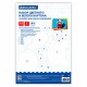 Набор картона БЕЛЫЙ + ЦВЕТНОЙ А4 немелованный, 10 листов (белый 4 листа + цветной 6 листов), в папке, BRAUBERG, 116631