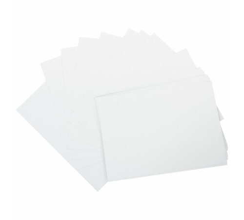 Картон белый А4 МЕЛОВАННЫЙ (белый оборот) 200 листов, в коробе, BRAUBERG, 210х297 мм, 116632