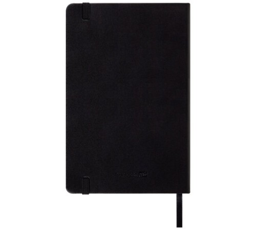 Скетчбук, слоновая кость+белая 140 г/м2, 130х210 мм, 80 л., КОЖЗАМ, резинка, BRAUBERG ART CLASSIC, черный, 116873