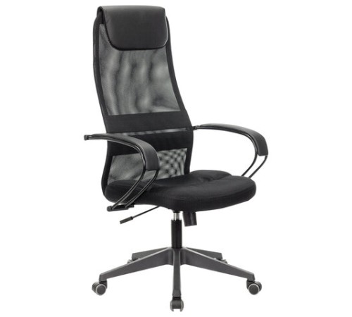 Кресло офисное BRABIX PREMIUM "Stalker EX-608 PL", ткань-сетка/кожзам, черное, 532090 Кресло офисное BRABIX PREMIUM "Stalker EX-608 PL", ткань-сетка/кожзам, черное, 532090