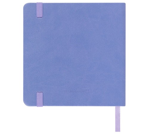 Скетчбук, слоновая кость 140 г/м2 120х120 мм, 80 л., КОЖЗАМ, резинка, BRAUBERG ART CLASSIC, пастель сиреневый, 116877