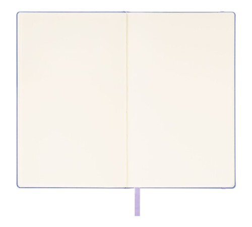 Скетчбук, слоновая кость 140 г/м2 130х210 мм, 80 л., КОЖЗАМ, резинка, BRAUBERG ART CLASSIC, пастель сиреневый, 116879