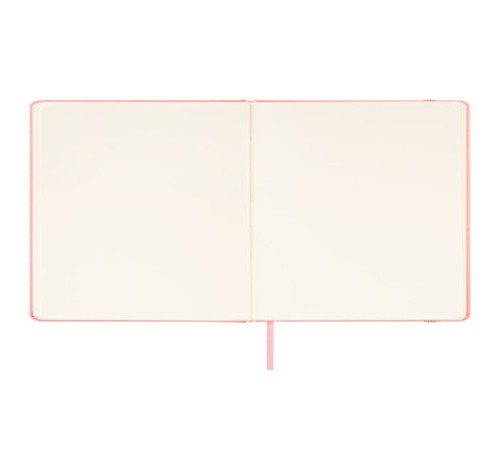 Скетчбук, слоновая кость 140 г/м2 200х200 мм, 80 л., КОЖЗАМ, резинка, BRAUBERG ART CLASSIC, пастель розовый, 116880