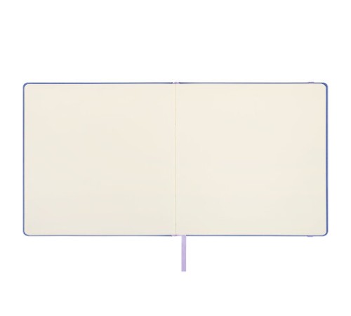 Скетчбук, слоновая кость 140 г/м2 200х200 мм, 80 л., КОЖЗАМ, резинка, BRAUBERG ART CLASSIC, пастель сиреневый, 116881