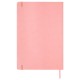 Скетчбук, слоновая кость 140 г/м2 210х297 мм, 80 л., КОЖЗАМ, резинка, BRAUBERG ART CLASSIC, пастель розовый, 116882