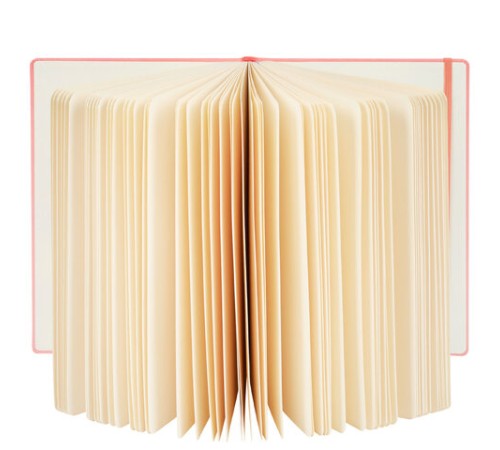 Скетчбук, слоновая кость 140 г/м2 210х297 мм, 80 л., КОЖЗАМ, резинка, BRAUBERG ART CLASSIC, пастель розовый, 116882