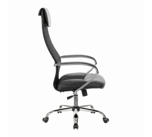 Кресло офисное BRABIX PREMIUM "Stalker EX-608 CH", хром, ткань-сетка/кожзам, черное, 532091 Кресло офисное BRABIX PREMIUM "Stalker EX-608 CH", хром, ткань-сетка/кожзам, черное, 532091