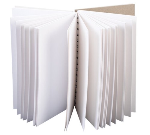 Скетчбук для смешанных техник MixMedia, 200 г/м2, 130х210 мм, 60 л., твердая обложка, гребень, BRAUBERG ART CLASSIC, 116967