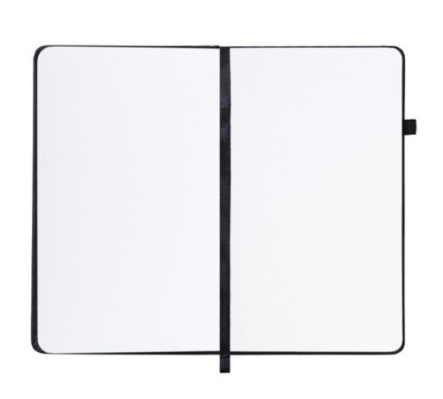 Скетчбук для смешанных техник MixMedia, 200 г/м2, 130х210 мм, 60 л., КОЖЗАМ, резинка, BRAUBERG ART CLASSIC, 116969