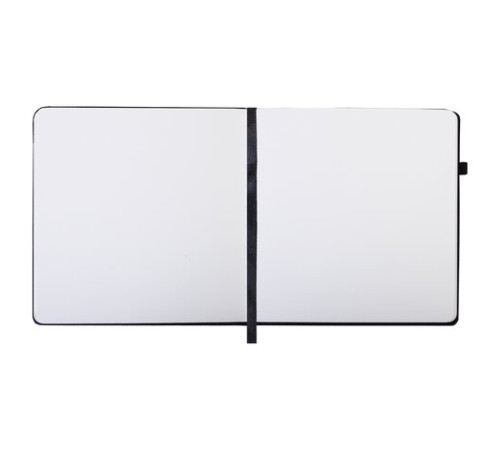 Скетчбук для смешанных техник MixMedia, 200 г/м2, 200х200 мм, 60 л., КОЖЗАМ, резинка, BRAUBERG ART CLASSIC, 116970