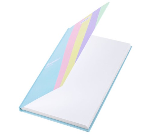 Блокнот А5 134х206 мм, 80 л., твёрдый, клетка, BRAUBERG, кросс-серия PASTEL, 117015