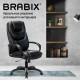 Кресло офисное BRABIX PREMIUM "Nord EX-590", черный пластик, экокожа, черное, 532097